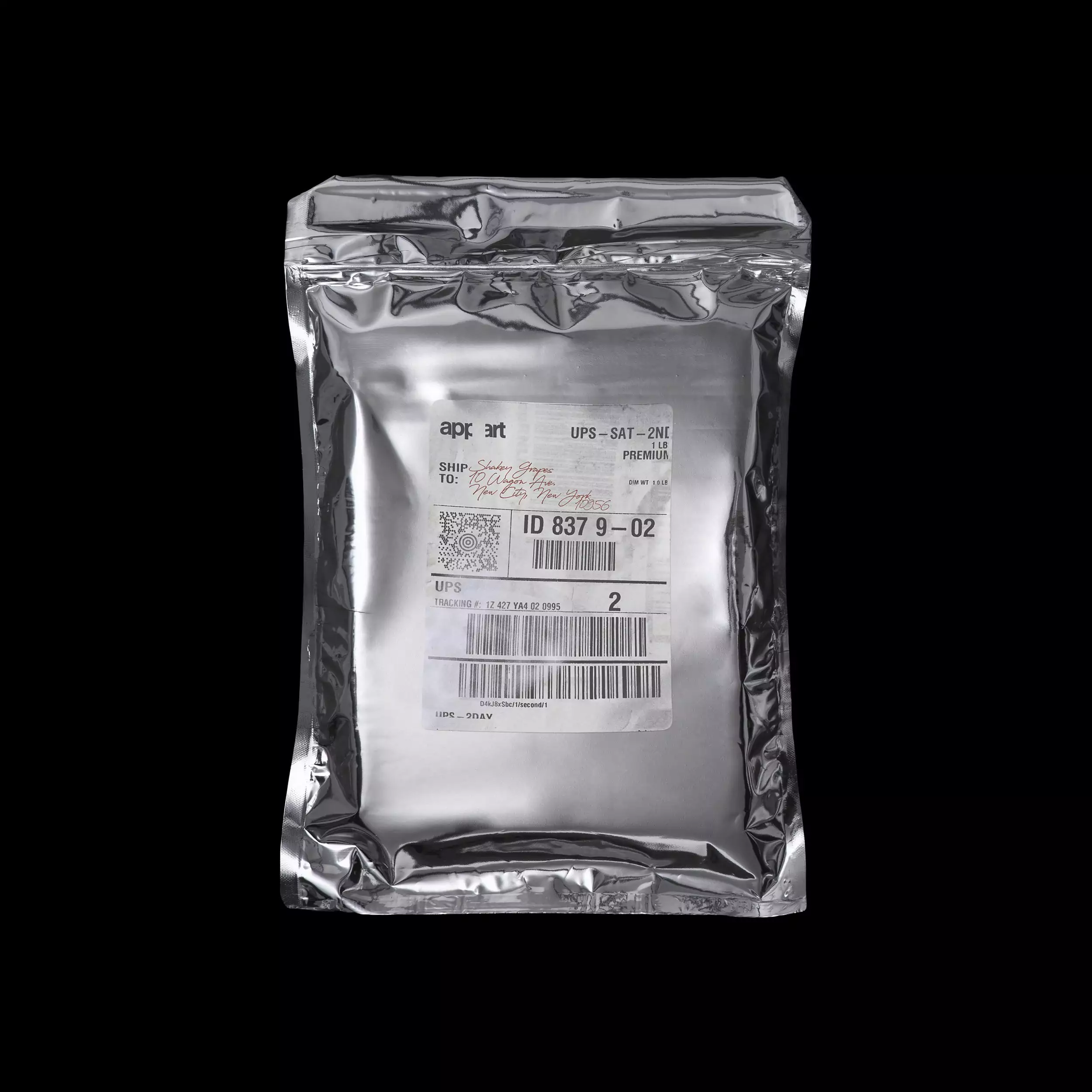 Appart Visual Identity - Chrome Bag with Tag