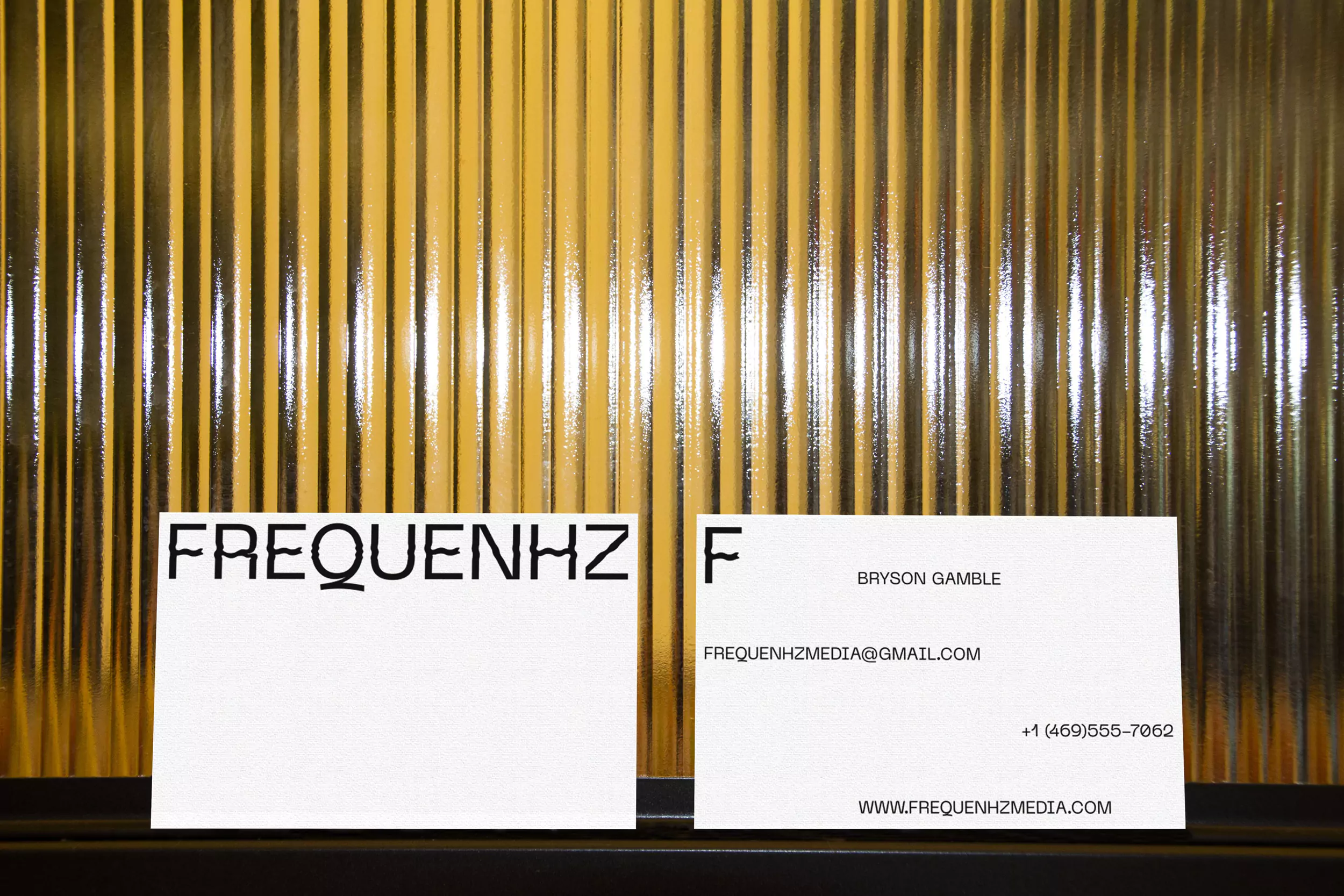 Visual Identity for Frequenhz - Business Card Design
