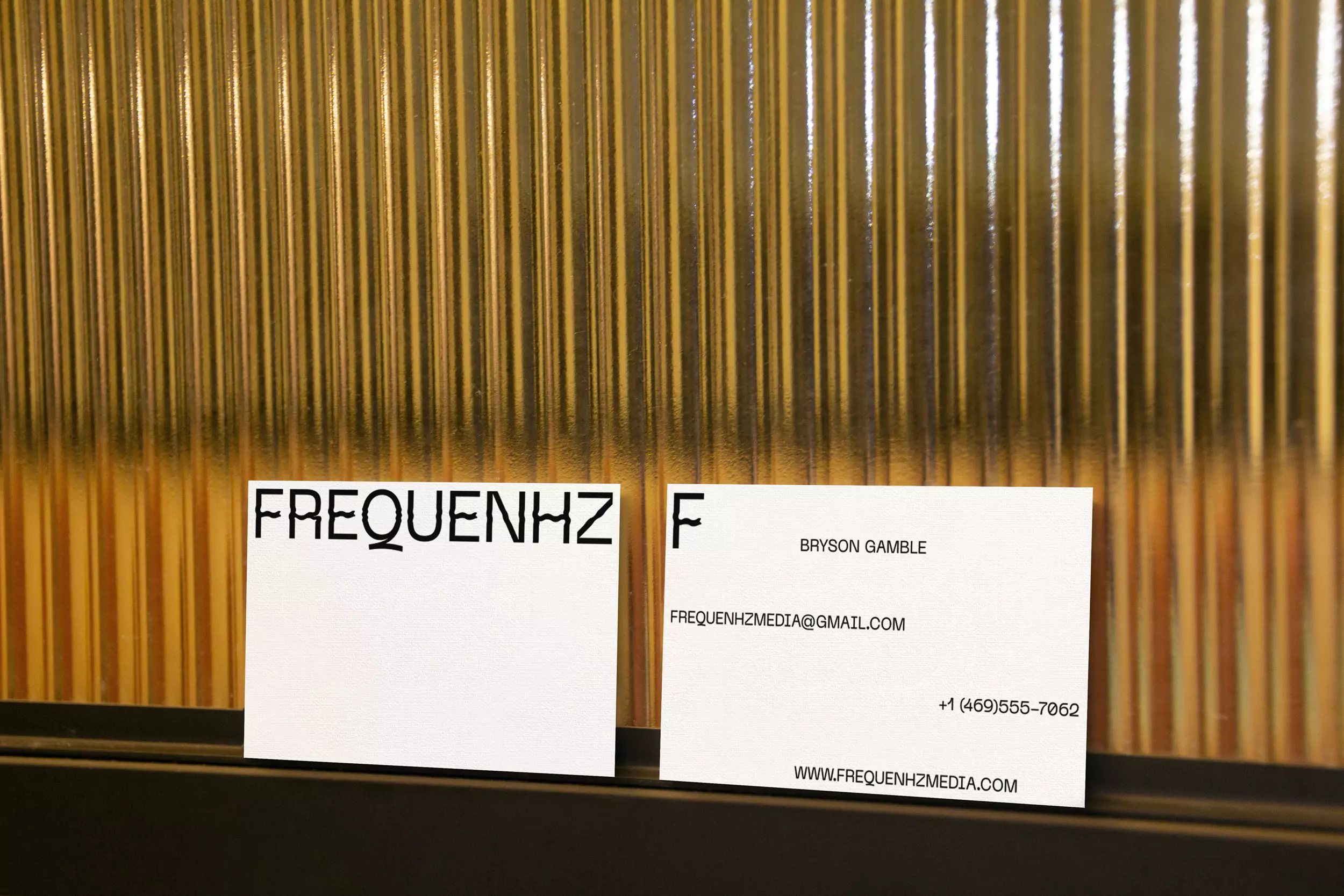 Visual Identity for Frequenhz - Business Card Design