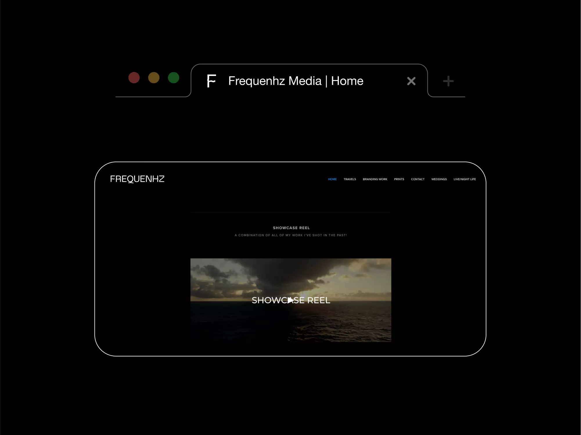 Visual Identity for Frequenhz - Favicon and Website