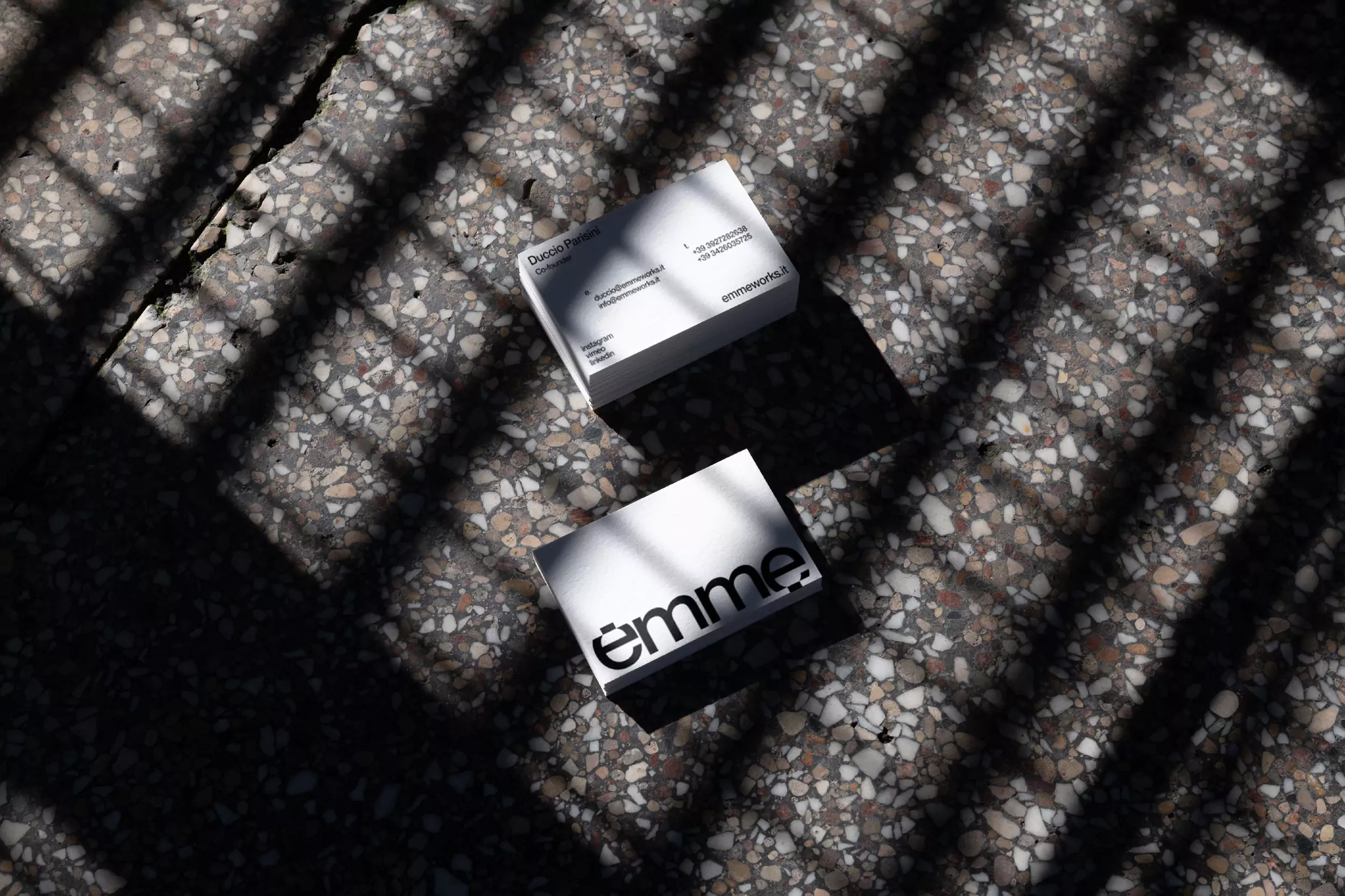 Visual Identity for Emme - Business Card Design