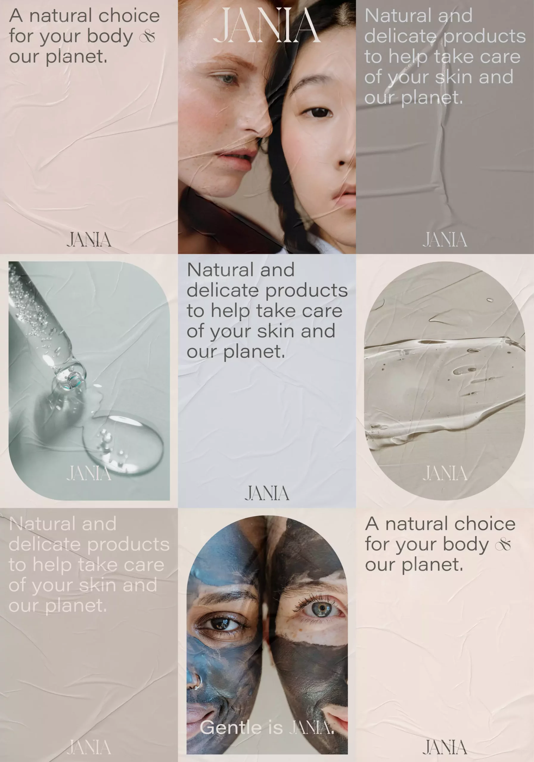 Brand Identity for Jania - Poster Designs