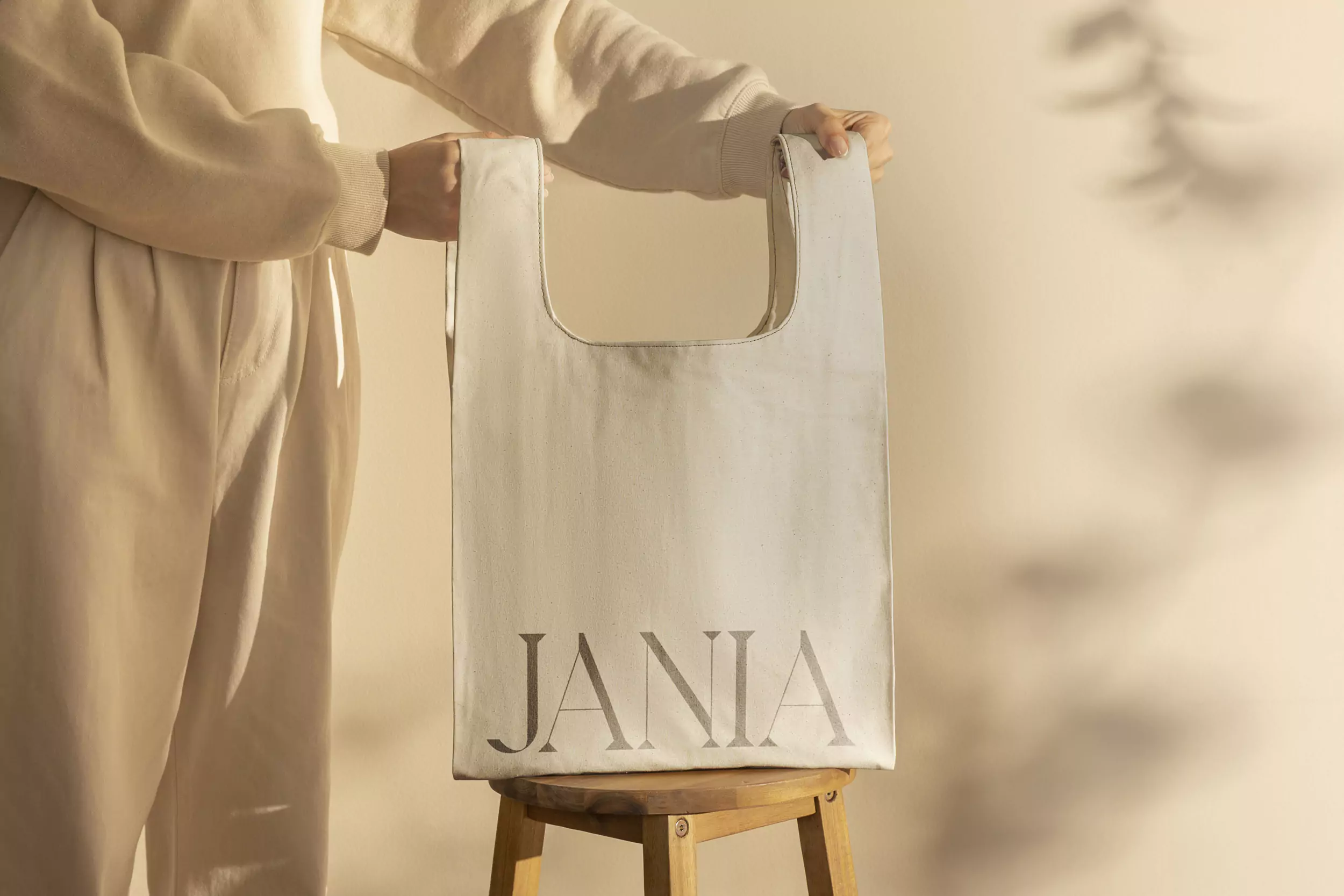 Brand Identity for Jania - Tote Bag