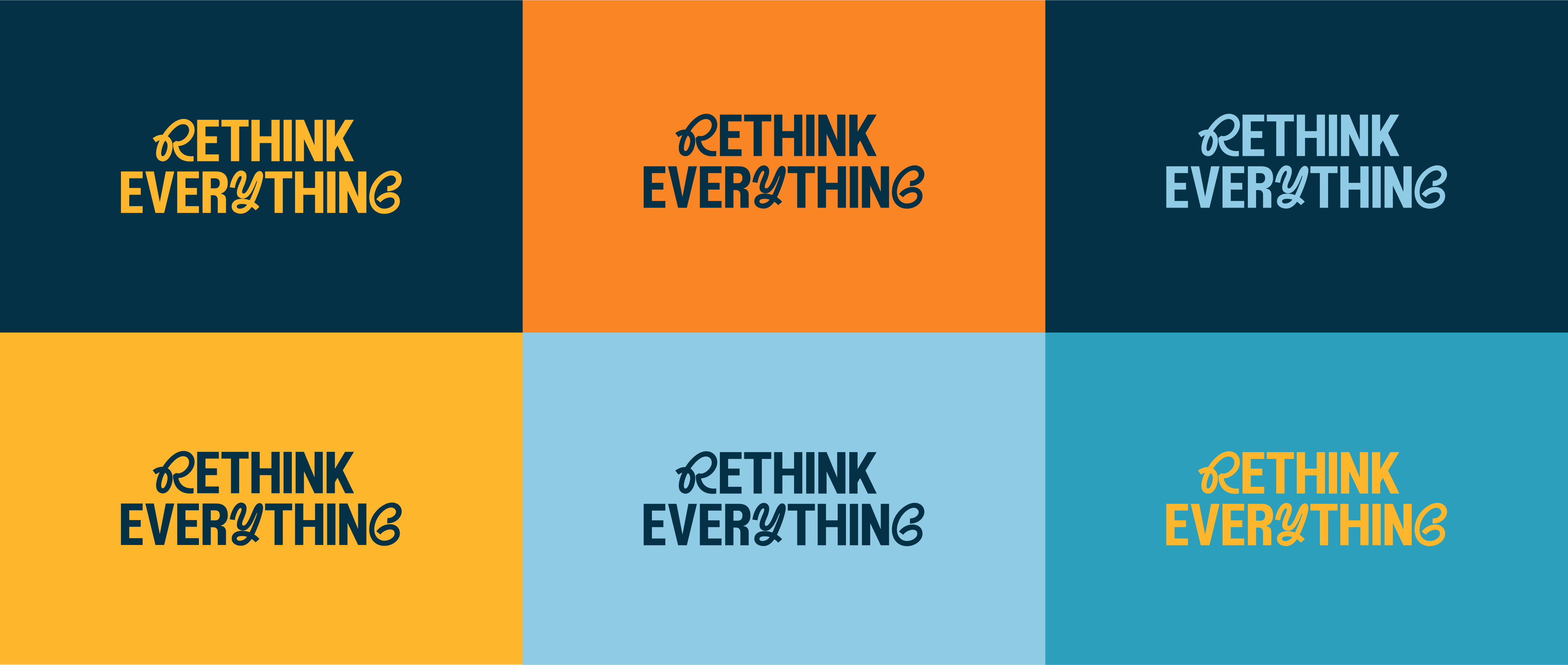 rethink everything colors