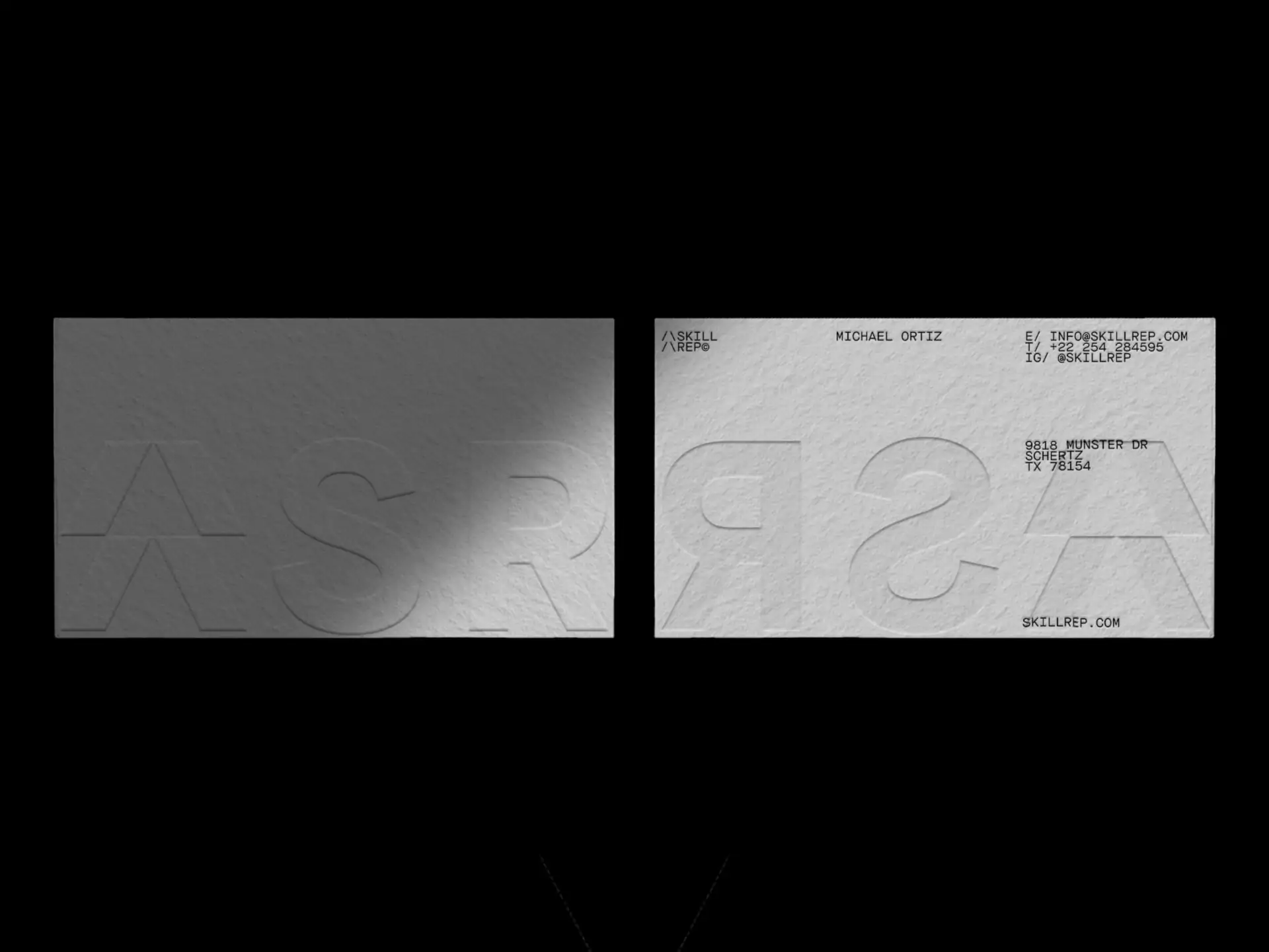 ReBranding for Skillrep - Business Card Design
